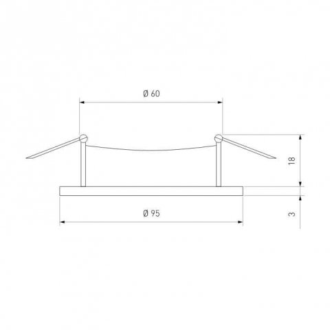 Встраиваемый светильник Elektrostandard 25001/01 MR16 белый a057000