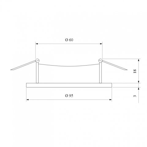 Встраиваемый светильник Elektrostandard Dorma 25001/01 a057004