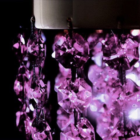 Встраиваемый светильник Masiero Kioccia Lunga Cromo Viola Asfour