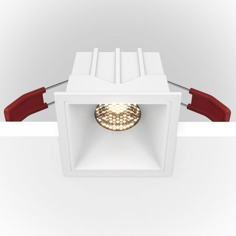 Встраиваемый светильник Maytoni Alfa LED DL043-01-10W3K-D-SQ-W