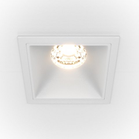 Встраиваемый светильник Maytoni Alfa LED DL043-01-10W3K-D-SQ-W
