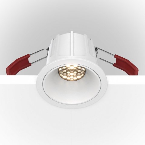 Встраиваемый светильник Maytoni Alfa LED DL043-01-10W4K-D-RD-W