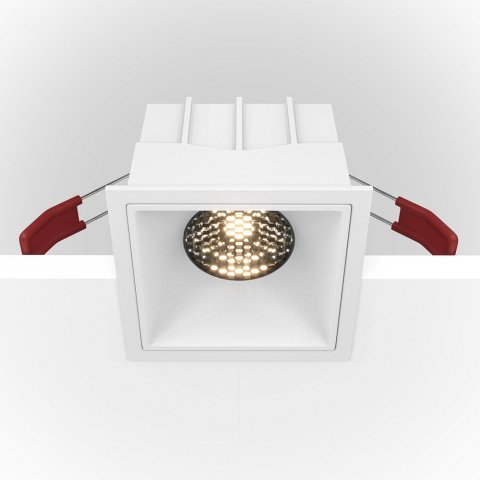 Встраиваемый светильник Maytoni Alfa LED DL043-01-15W3K-SQ-W