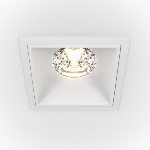 Встраиваемый светильник Maytoni Alfa LED DL043-01-15W3K-SQ-W