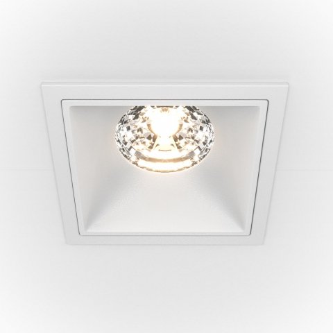 Встраиваемый светильник Maytoni Alfa LED DL043-01-15W4K-D-SQ-W