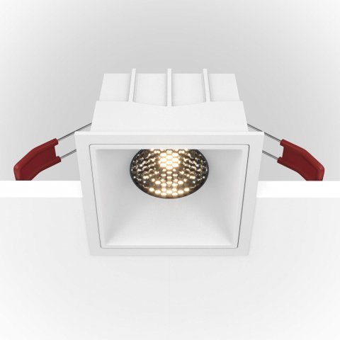 Встраиваемый светильник Maytoni Alfa LED DL043-01-15W4K-D-SQ-W