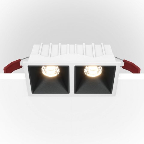 Встраиваемый светильник Maytoni Alfa LED DL043-02-10W3K-D-SQ-WB