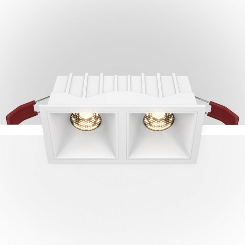 Встраиваемый светильник Maytoni Alfa LED DL043-02-10W4K-SQ-W