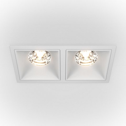 Встраиваемый светильник Maytoni Alfa LED DL043-02-15W4K-D-SQ-W