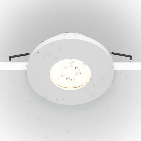 Встраиваемый светильник Maytonil Stark DL083-01-GU10-RD-W