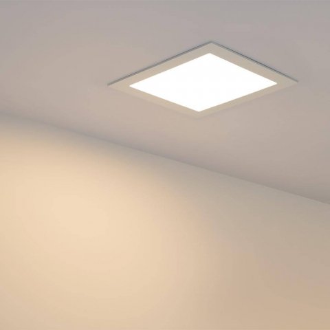 Встраиваемый светодиодный светильник Arlight DL-225x225M-21W White 020135