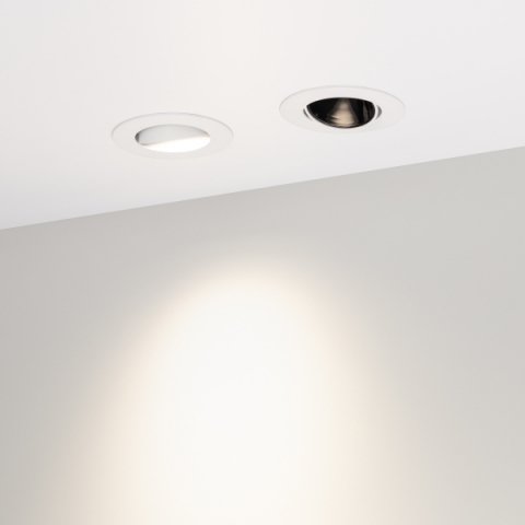 Встраиваемый светодиодный светильник Arlight MS-Forecast-Built-Turn-R102-12W Warm3000 035449