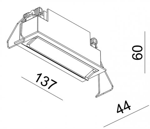 Встраиваемый светодиодный светильник Deko-Light Ceti 5 563006