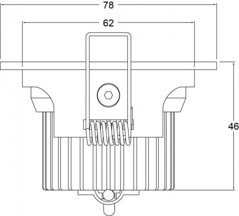 Встраиваемый светодиодный светильник Deko-Light COB 68 RGBW 565335