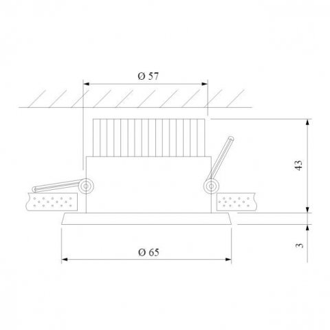 Встраиваемый светодиодный светильник Elektrostandard 25024/Led a056774