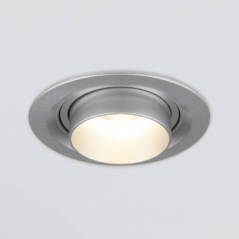 Встраиваемый светодиодный светильник Elektrostandard 9920 LED 15W 4200K серебро a052479