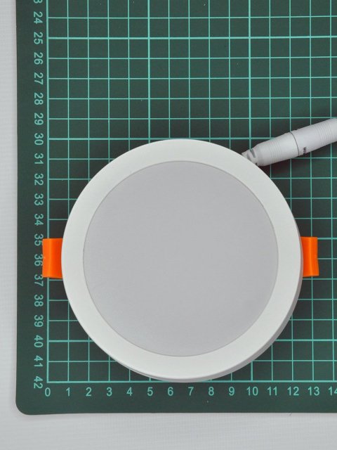 Встраиваемый светодиодный светильник Elvan VLS-109R-18W-WW-Wh