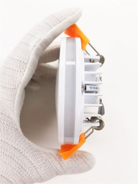 Встраиваемый светодиодный светильник Elvan VLS-109R-7W-WW-Wh