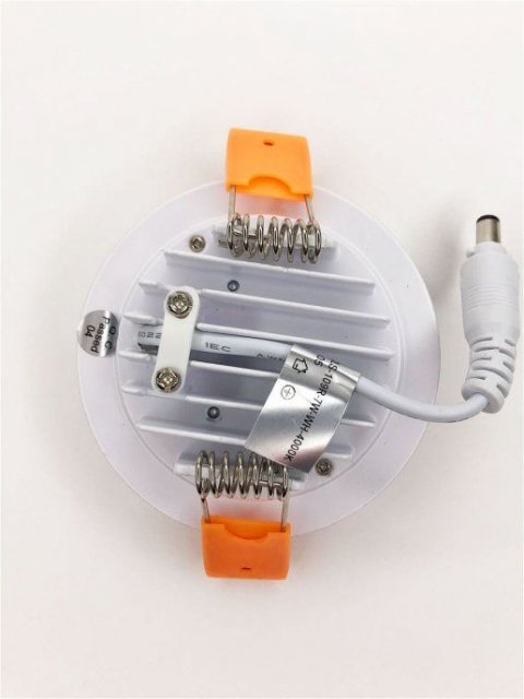 Встраиваемый светодиодный светильник Elvan VLS-109R-7W-WW-Wh