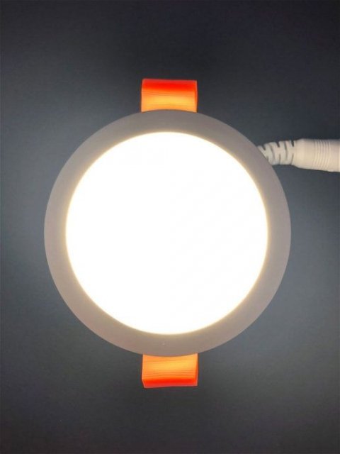 Встраиваемый светодиодный светильник Elvan VLS-109R-7W-WW-Wh