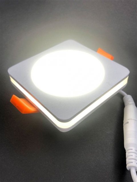 Встраиваемый светодиодный светильник Elvan VLS-109SQ-7W-NH-Wh