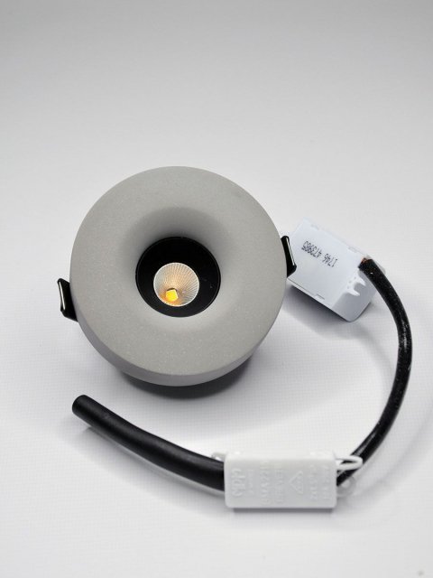 Встраиваемый светодиодный светильник Elvan VLS-110223-4,2W-WW-GrBk