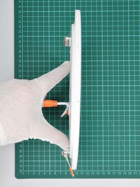 Встраиваемый светодиодный светильник Elvan VLS-1618R-18W-WW-Wh