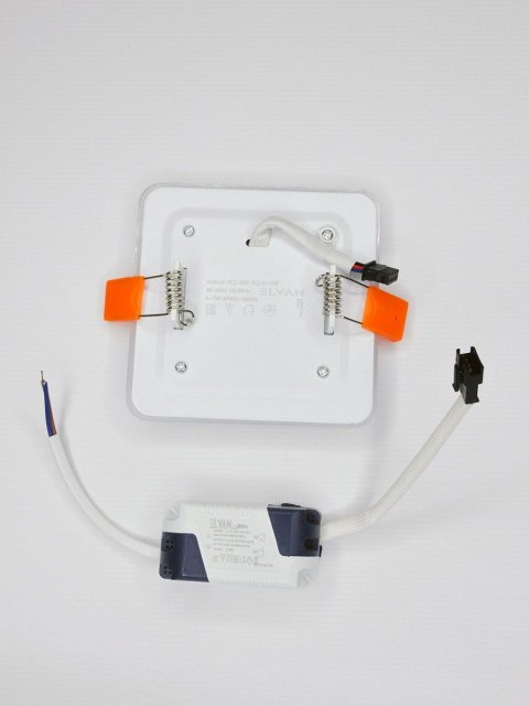 Встраиваемый светодиодный светильник Elvan VLS-304-SQ-3/2W-NH/WW-Wh