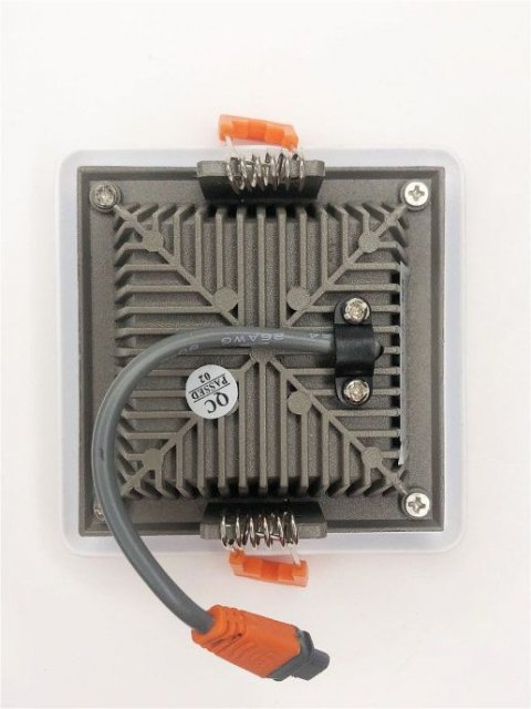 Встраиваемый светодиодный светильник Elvan VLS-5048SQ-8W-WW-Wh