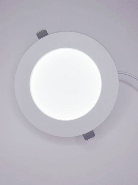 Встраиваемый светодиодный светильник Elvan VLS-700R-12W-WH-Wh