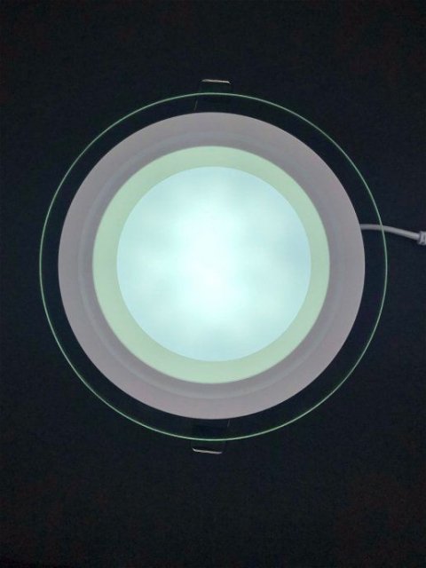 Встраиваемый светодиодный светильник Elvan VLS-705R-12W-WW-Wh