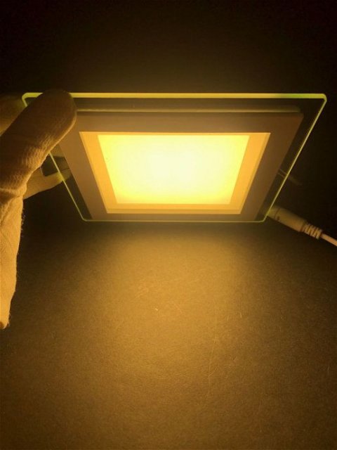 Встраиваемый светодиодный светильник Elvan VLS-705SQ-12W-WH-Wh