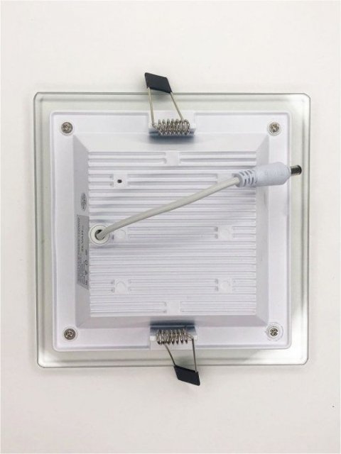 Встраиваемый светодиодный светильник Elvan VLS-705SQ-12W-WH-Wh