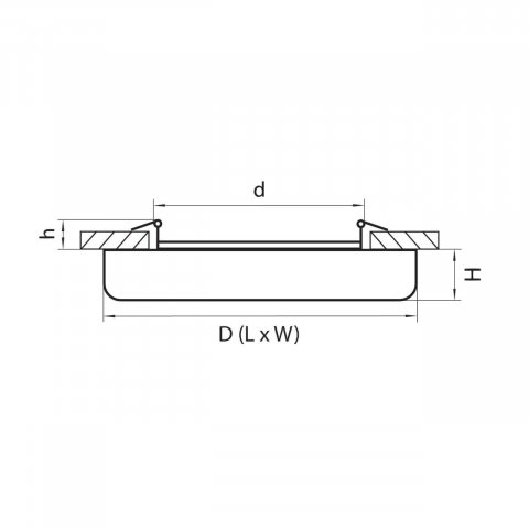 Встраиваемый светодиодный светильник Lightstar Zocco 221364