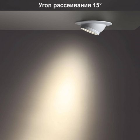 Встраиваемый светодиодный светильник Novotech Spot Horn 358443