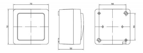 Выключатель двухклавишный IEK Germes Plus белый EVMP20-K01-10-54-EC