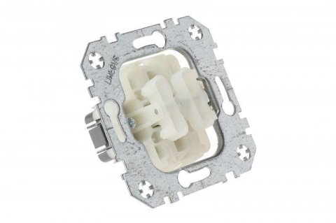 Выключатель двухклавишный Liregus Retro коричневый омбре 29-005