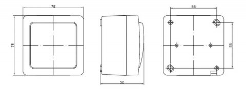 Выключатель одноклавишный IEK Germes Plus белый EVMP10-K01-10-54-EC