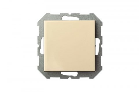 Выключатель одноклавишный Liregus Epsilon бежевый 28-058