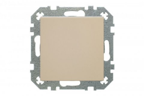 Выключатель одноклавишный Liregus Retro кремовый омбре 29-103