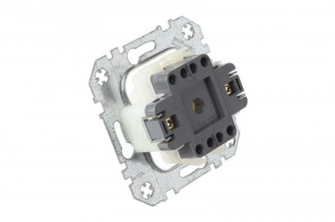 Выключатель жалюзи двухклавишный Liregus Epsilon антрацит 28-1101