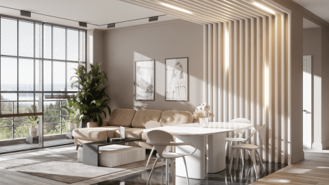 Брус декоративный МДФ 40*70 белый матовый