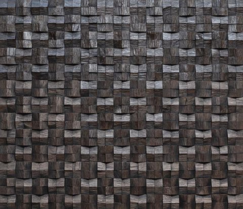 Деревянные стеновые панели Crownwood WP3D1061 Домчик Эбен