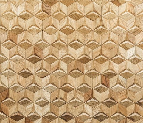 Деревянная мозаика для стен Crownwood Мерси WP3D19021