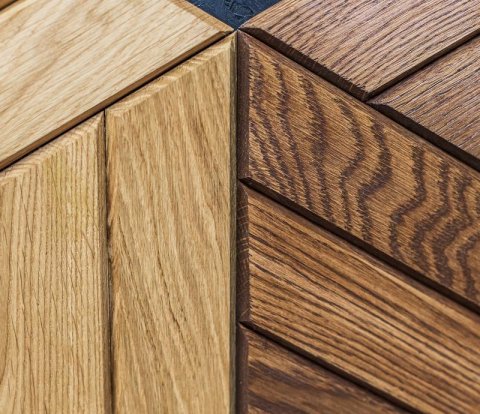 Деревянная мозаика для стен Crownwood Куба Мокко WP3D22050