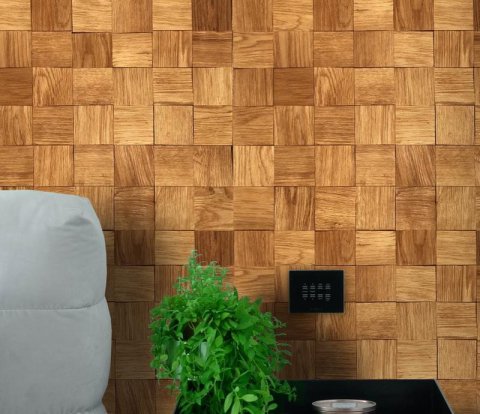 Деревянные стеновые панели Crownwood WP3D2V021 Капа