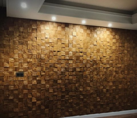 Деревянные стеновые панели Crownwood WP3D2V021 Капа