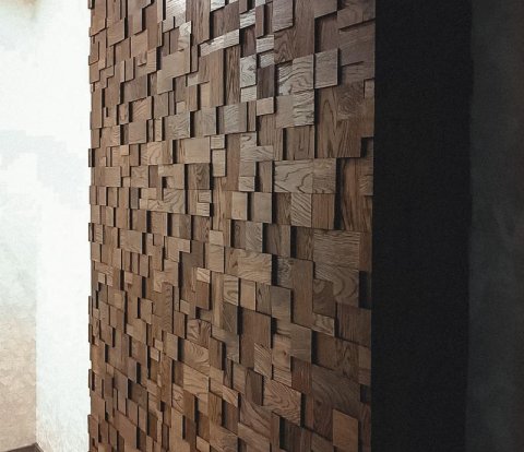 Деревянные стеновые панели Crownwood WP3D5040 Хауз