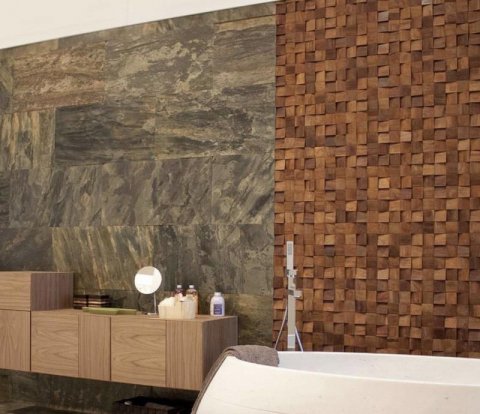 Деревянные стеновые панели Crownwood WP3D70130 Спил