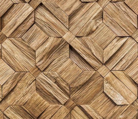 Деревянная мозаика для стен Crownwood Восток WP3D80131